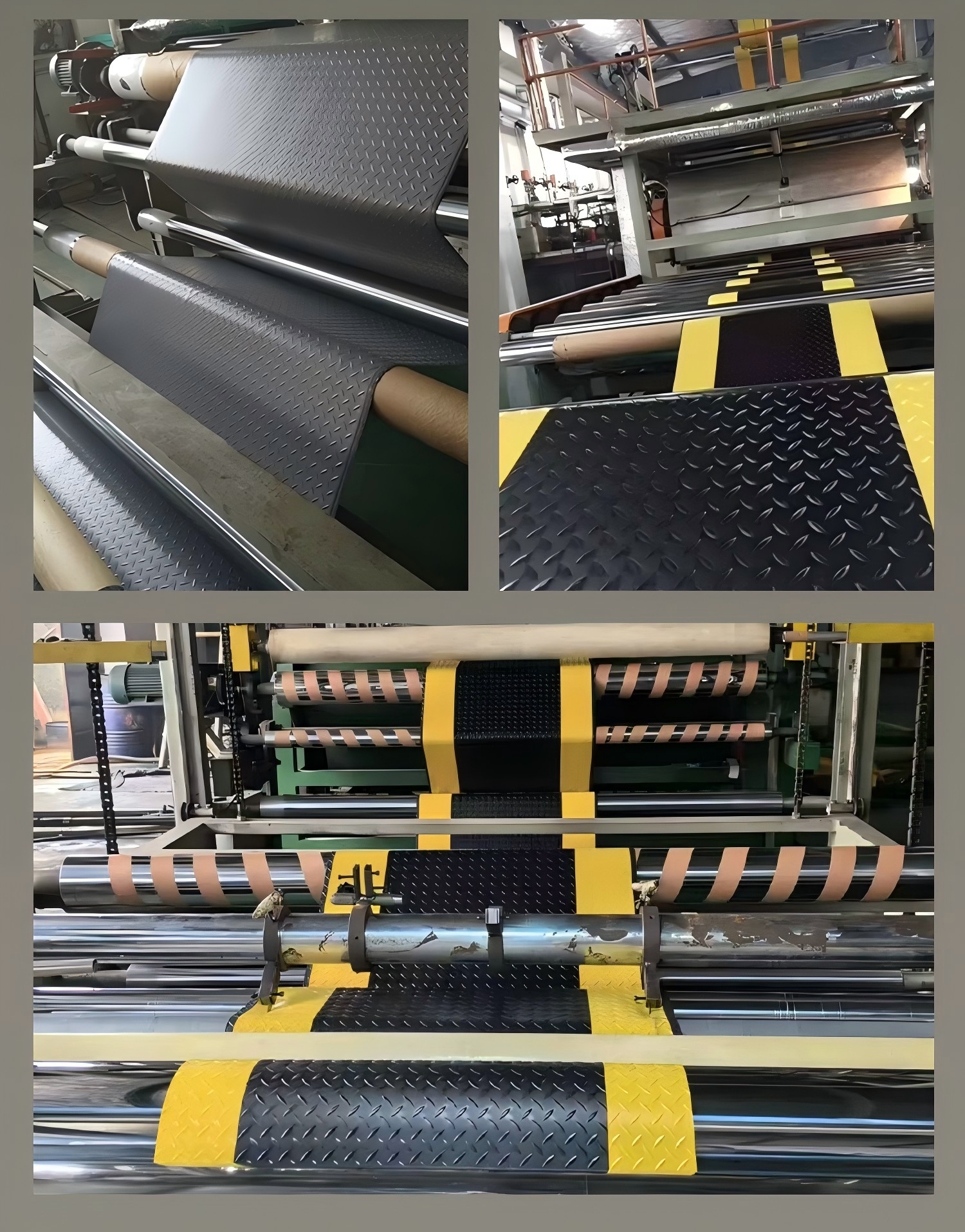 Diamond plate production line